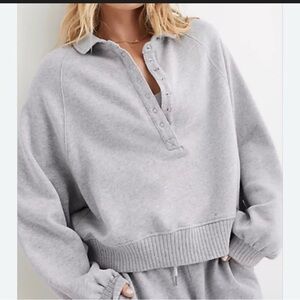 Aerie Snap Pullover